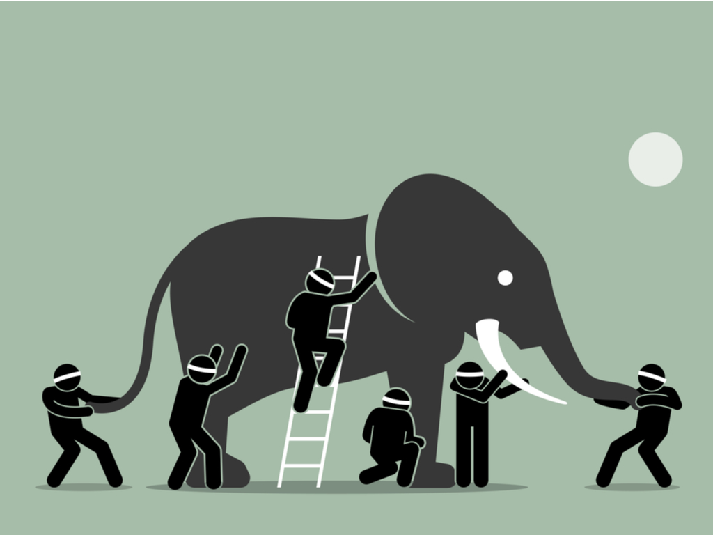 Blind men and elephant Blind men and elephant