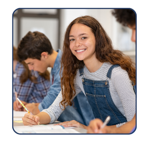Student for Banner with Image